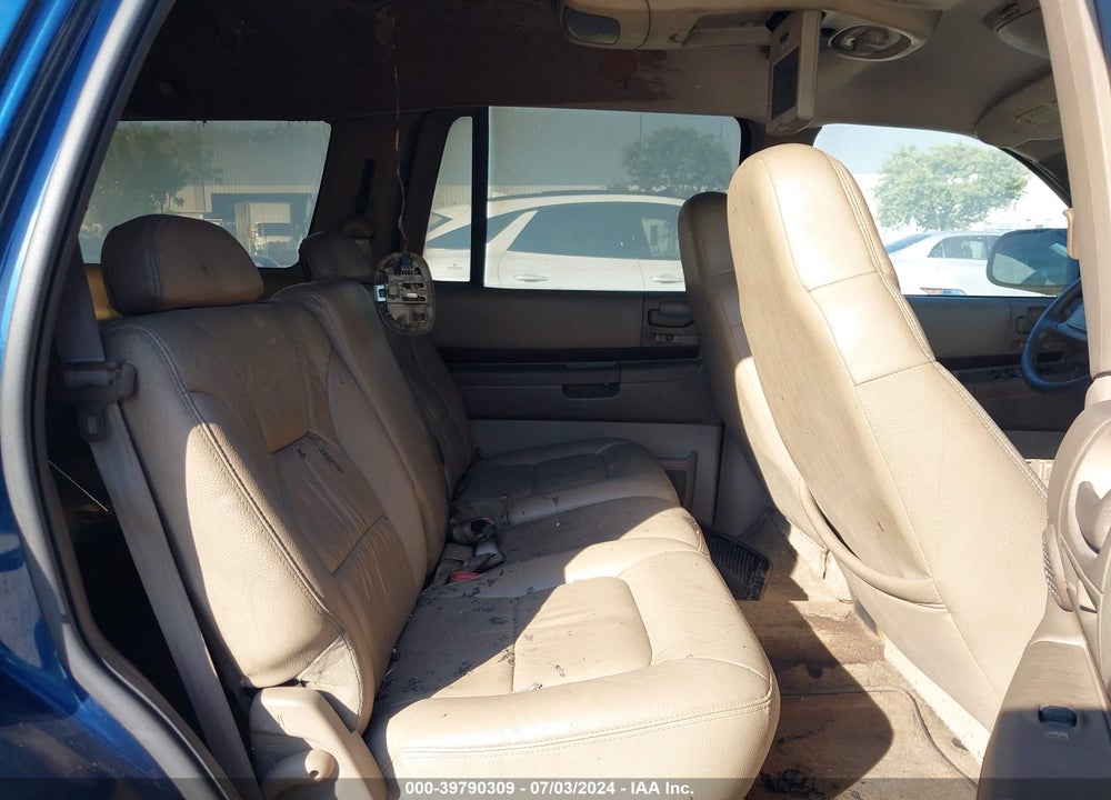 2002 DODGE DURANGO SLT PLUS VIN: 1B8HS58N62F192949