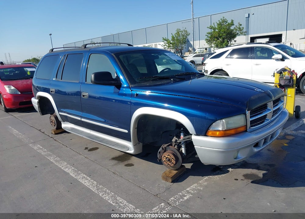 2002 DODGE DURANGO SLT PLUS VIN: 1B8HS58N62F192949