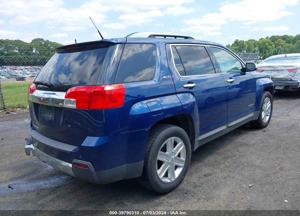 2010 GMC TERRAIN SLT-2 VIN: 2CTALHEW3A6290691