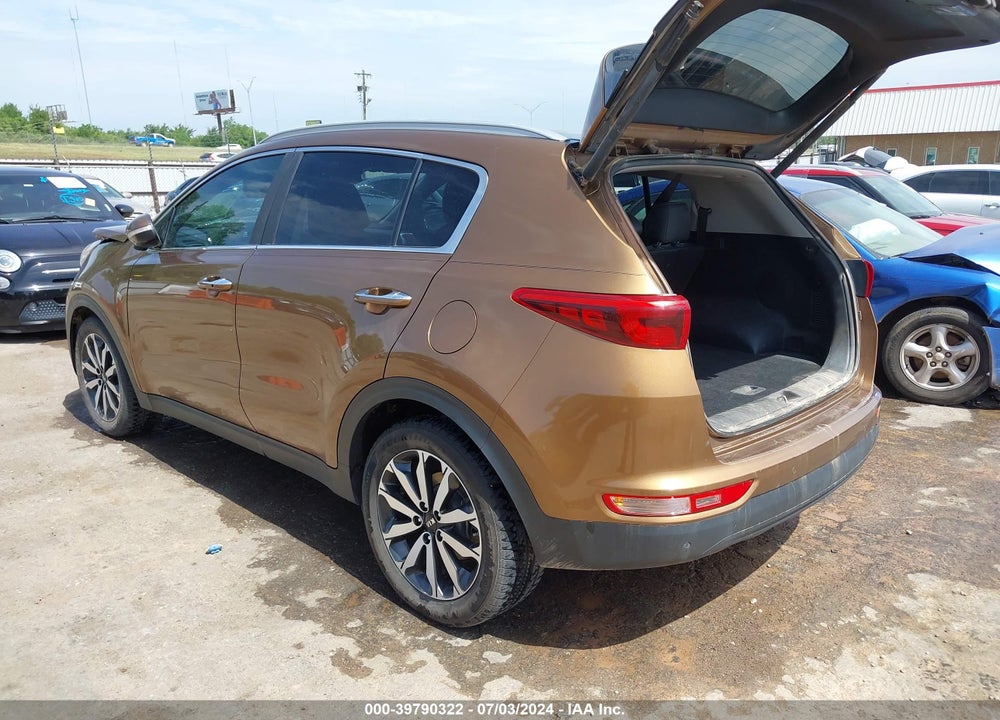 2017 KIA SPORTAGE EX VIN: KNDPN3AC8H7262751