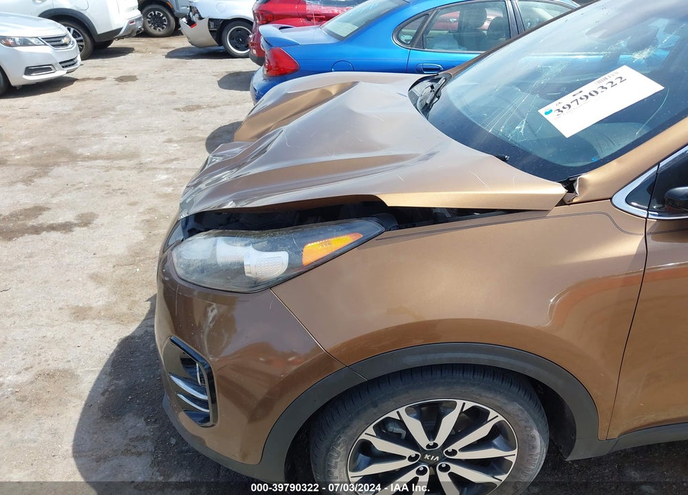 2017 KIA SPORTAGE EX VIN: KNDPN3AC8H7262751