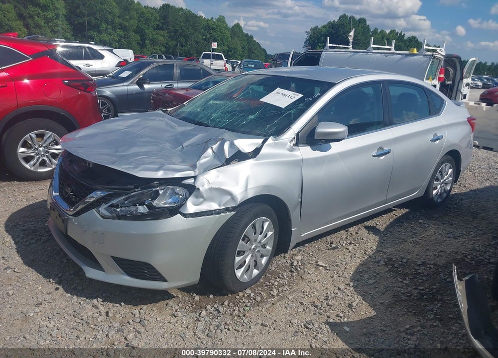 2016 NISSAN SENTRA VIN: 3N1AB7AP2GL682835