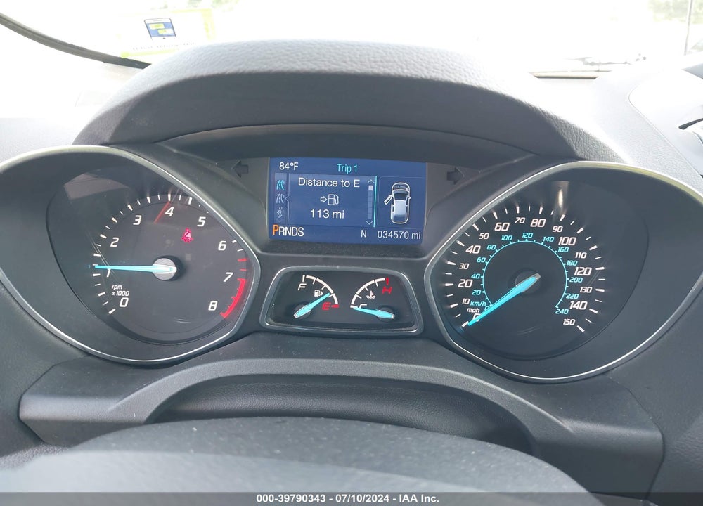 2013 FORD ESCAPE SE VIN: 1FMCU9GX2DUC19108