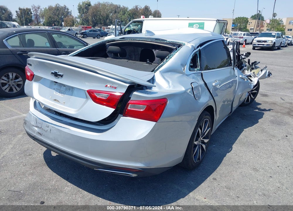2021 CHEVROLET MALIBU FWD RS VIN: 1G1ZG5ST7MF043284