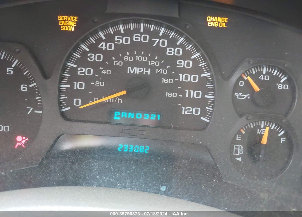 2004 CHEVROLET TRAILBLAZER LS VIN: 1GNDS13S642105562