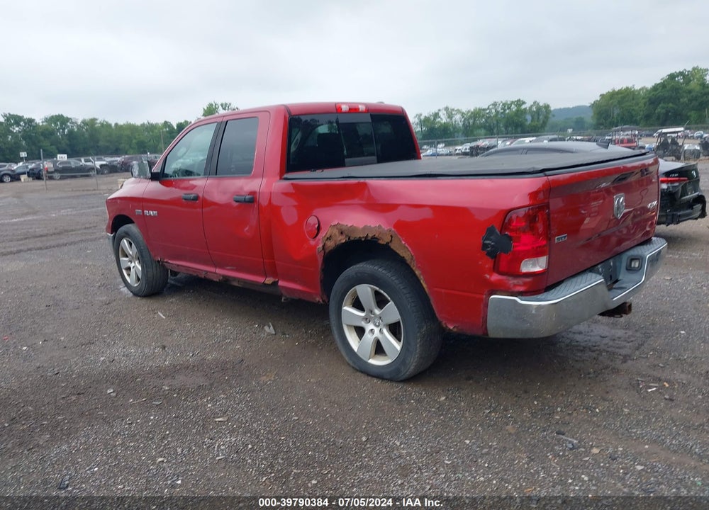 2009 DODGE RAM 1500 SLT/SPORT/TRX VIN: 1D3HV18TX9S702537