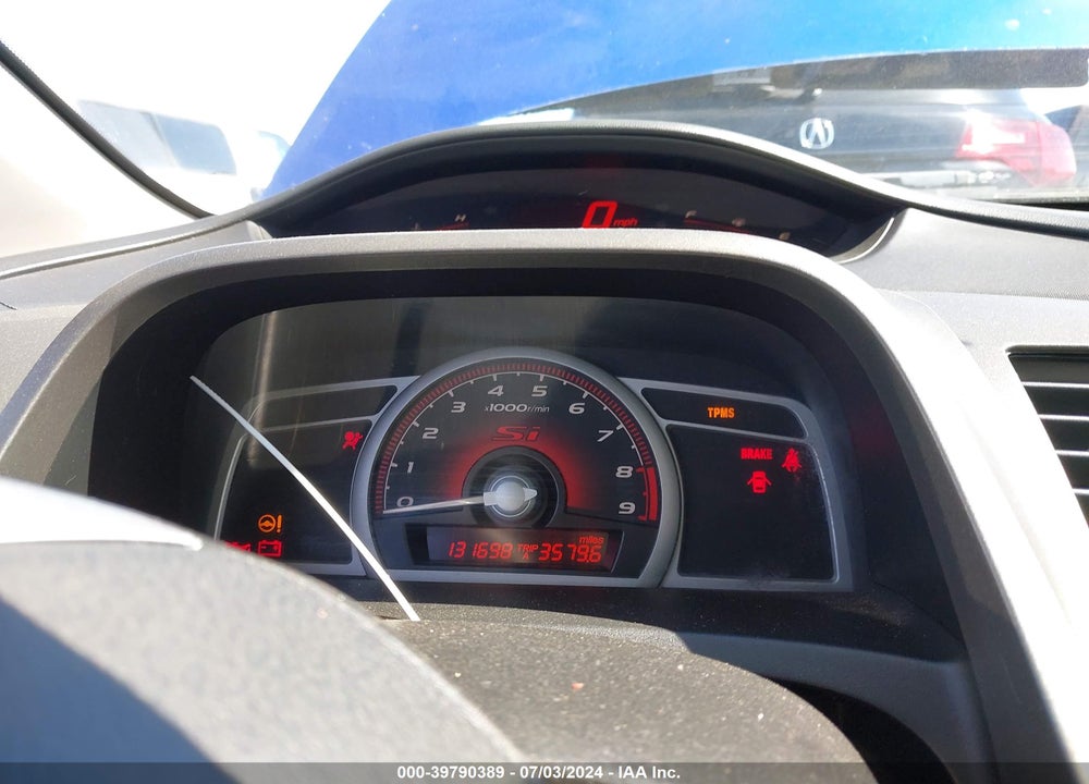 2010 HONDA CIVIC SI VIN: 2HGFG2A54AH700422