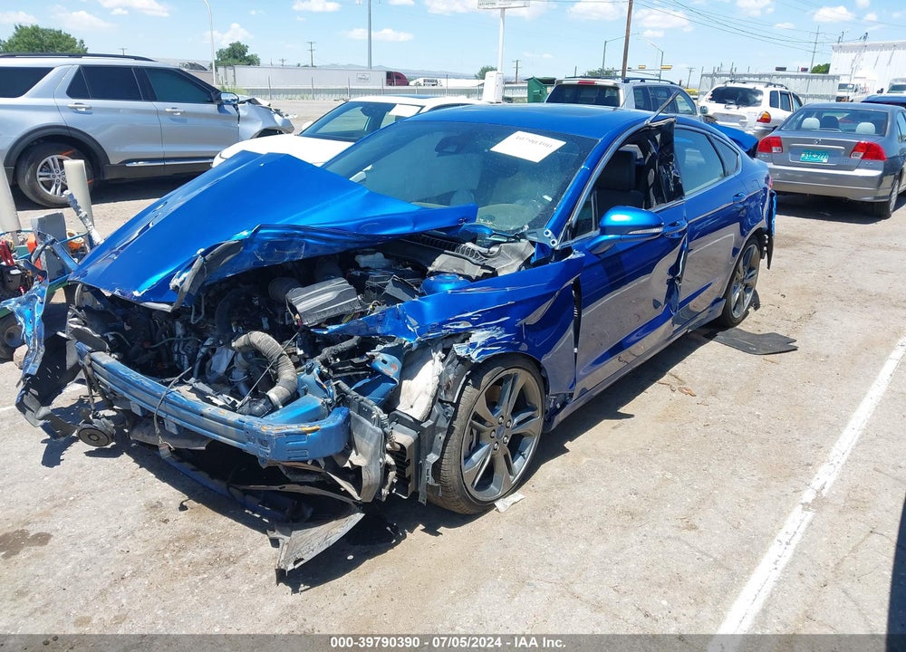 2017 FORD FUSION SPORT VIN: 3FA6P0VP5HR398514