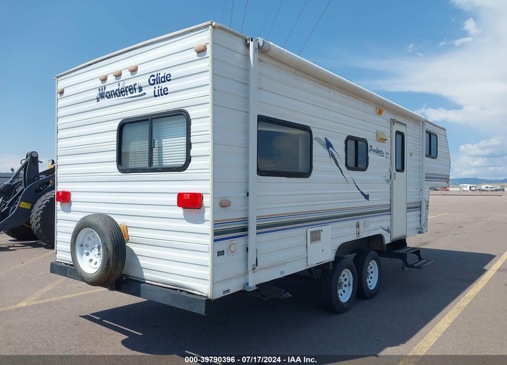 2001 TRAILER WANDERLITE VIN: 4XTFG21271C227833