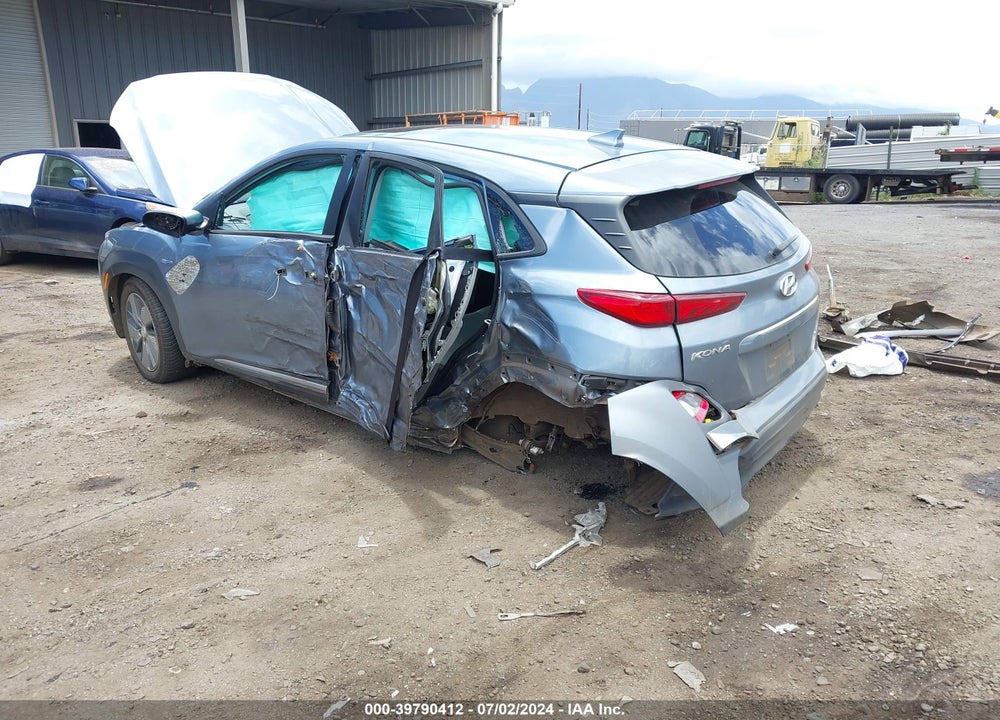 2019 HYUNDAI KONA EV LIMITED VIN: KM8K33AGXKU023855