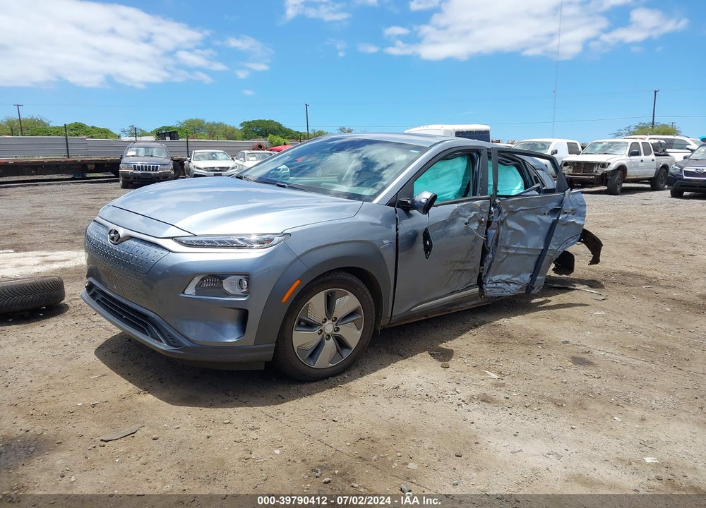 2019 HYUNDAI KONA EV LIMITED VIN: KM8K33AGXKU023855