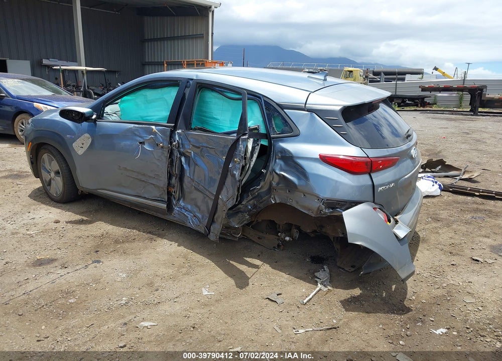 2019 HYUNDAI KONA EV LIMITED VIN: KM8K33AGXKU023855