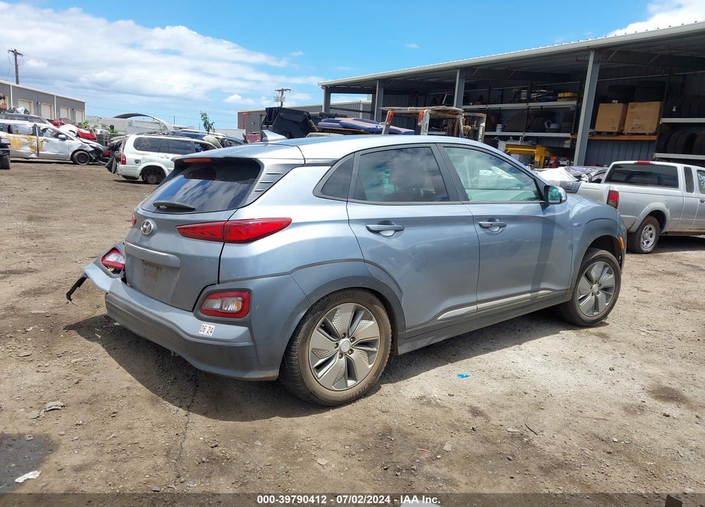 2019 HYUNDAI KONA EV LIMITED VIN: KM8K33AGXKU023855
