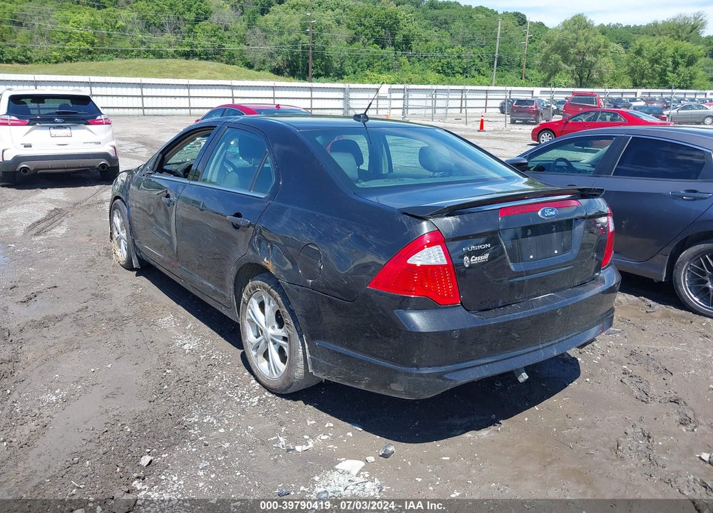 2012 FORD FUSION SE VIN: 3FAHP0HA7CR253256