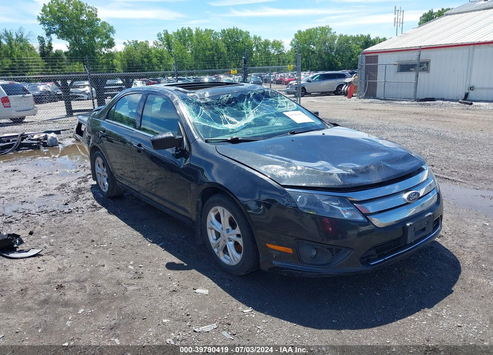 2012 FORD FUSION SE VIN: 3FAHP0HA7CR253256