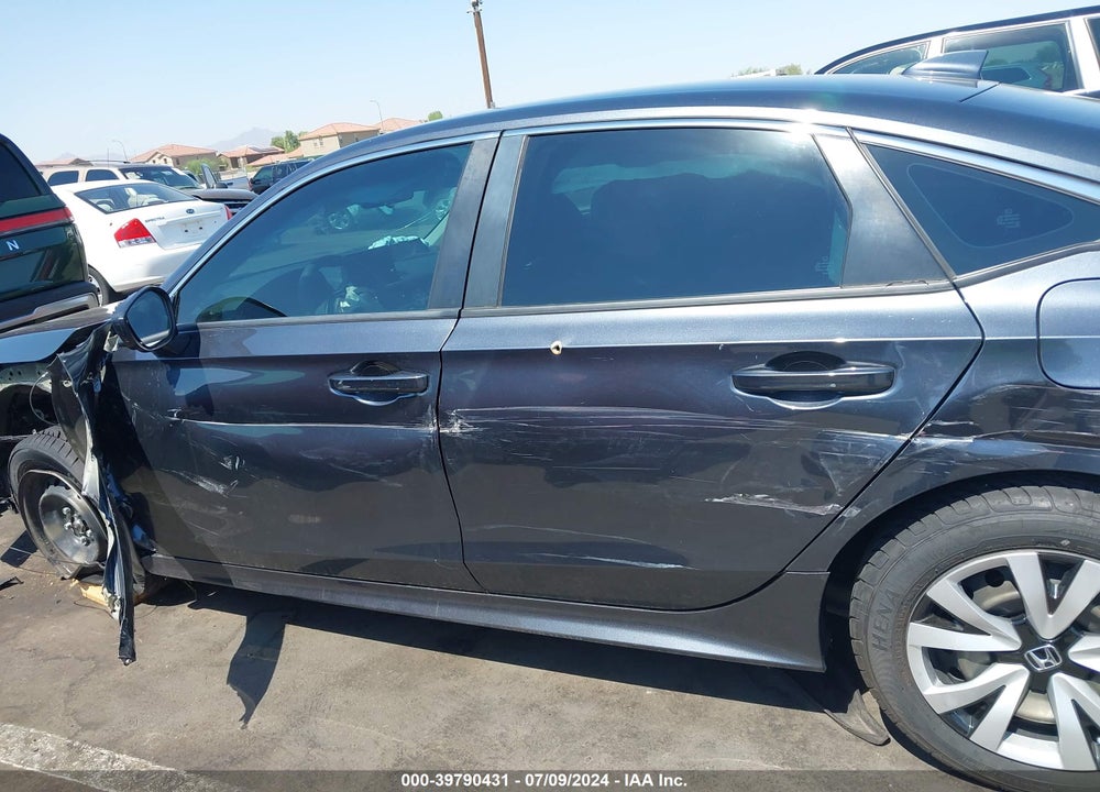2022 HONDA CIVIC LX VIN: 2HGFE2F25NH518352