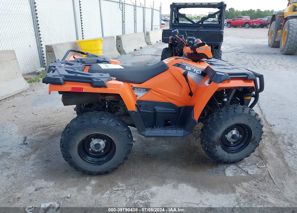 2016 POLARIS SPORTSMAN 570 EPS VIN: 4XASEE571GA607968