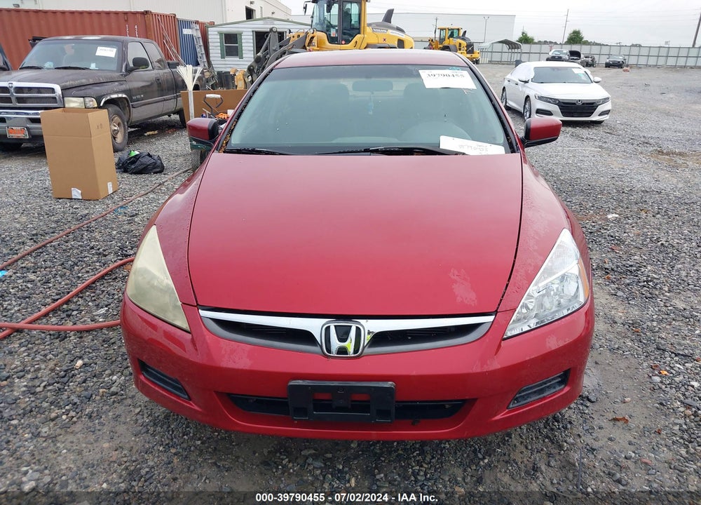 2007 HONDA ACCORD 3.0 SE VIN: 1HGCM66487A043246