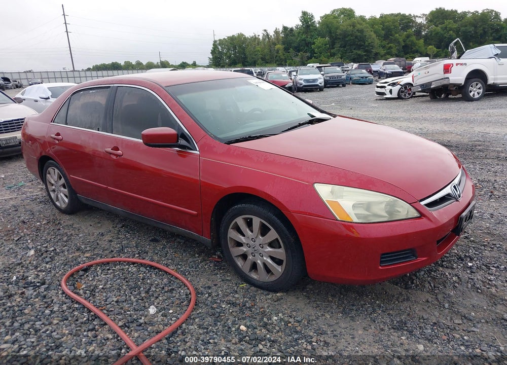 2007 HONDA ACCORD 3.0 SE VIN: 1HGCM66487A043246