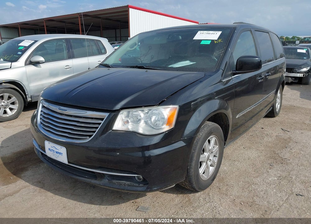 2012 CHRYSLER TOWN & COUNTRY TOURING VIN: 2C4RC1BG1CR286871