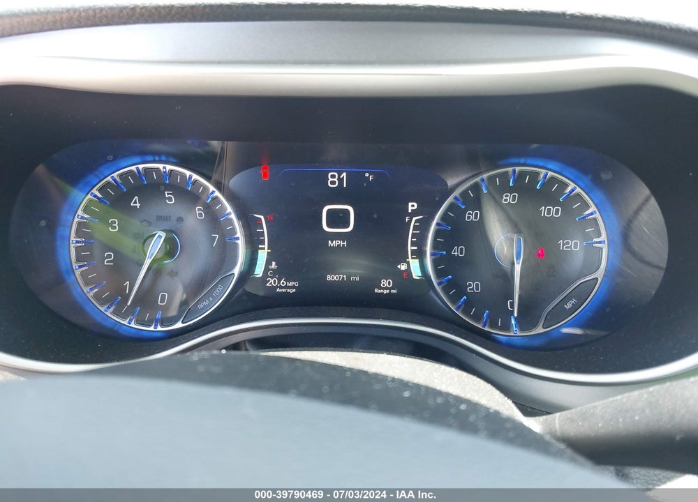 2021 CHRYSLER PACIFICA TOURING L VIN: 2C4RC1BG4MR540011