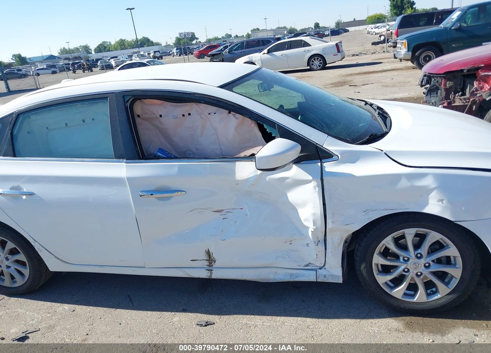 2019 NISSAN SENTRA SV VIN: 3N1AB7AP1KY318708