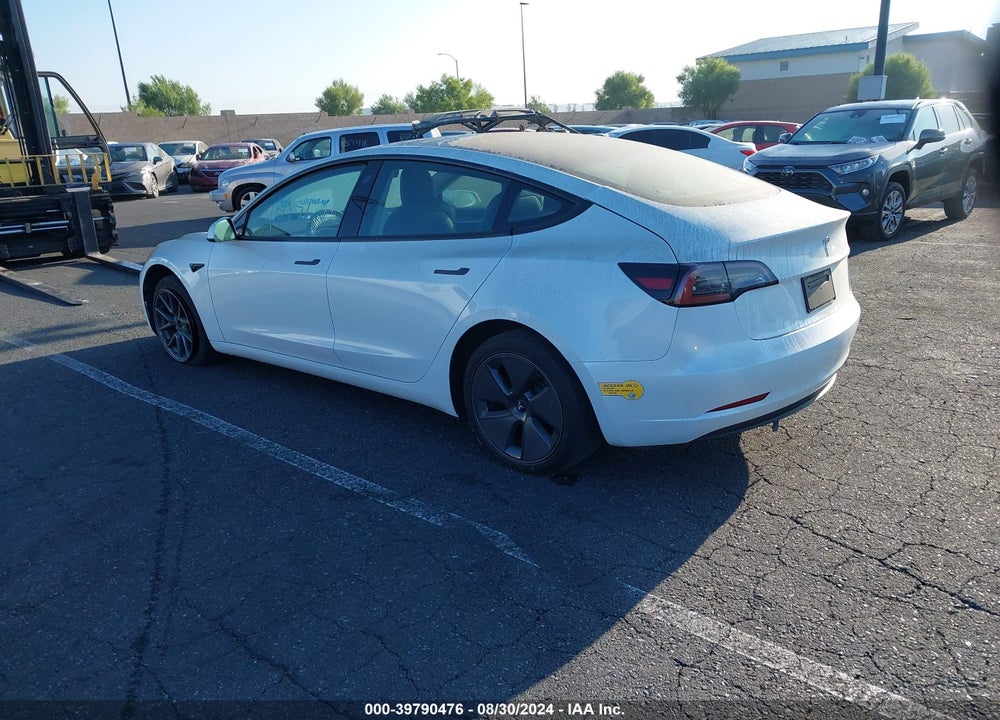 2023 TESLA MODEL 3 REAR-WHEEL DRIVE VIN: 5YJ3E1EA2PF406461