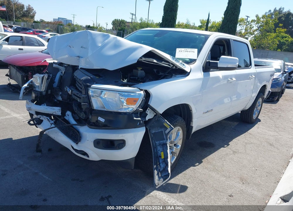 2019 RAM 1500 BIG HORN/LONE STAR 4X4 5'7 BOX VIN: 1C6SRFFT0KN696603