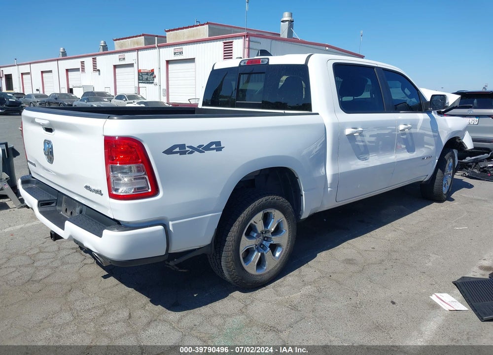 2019 RAM 1500 BIG HORN/LONE STAR 4X4 5'7 BOX VIN: 1C6SRFFT0KN696603
