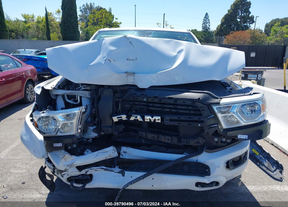 2019 RAM 1500 BIG HORN/LONE STAR 4X4 5'7 BOX VIN: 1C6SRFFT0KN696603