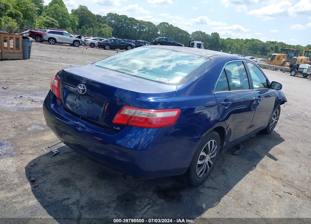 2009 TOYOTA CAMRY LE VIN: 4T1BE46K69U295360