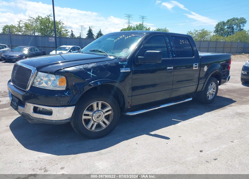 2004 FORD F-150 LARIAT/XLT VIN: 1FTPW12514KC35769