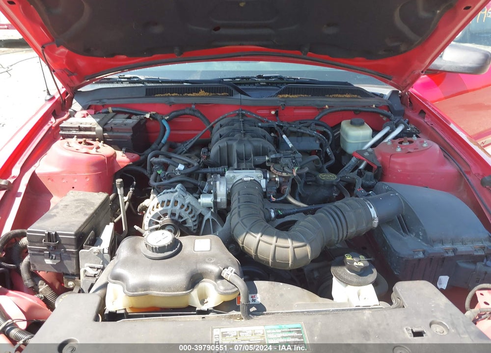 2005 FORD MUSTANG VIN: 1ZVFT84N555254896