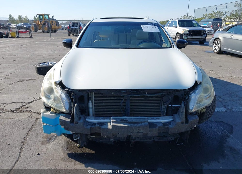2012 INFINITI G37 JOURNEY VIN: JN1CV6AP4CM931257