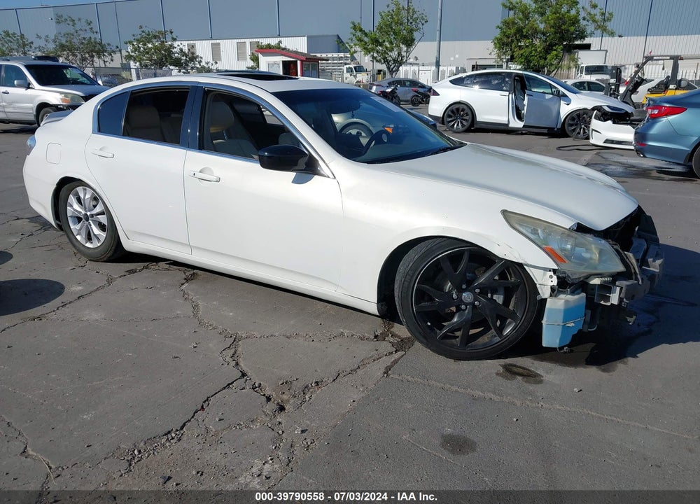2012 INFINITI G37 JOURNEY VIN: JN1CV6AP4CM931257