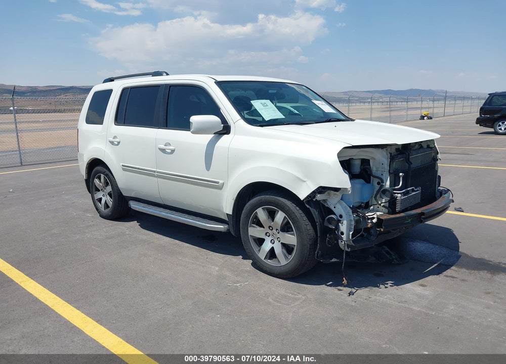 2014 HONDA PILOT TOURING VIN: 5FNYF4H95EB021298