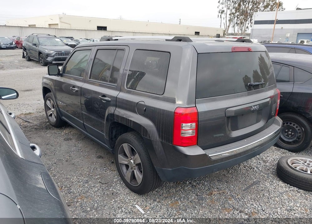 2017 JEEP PATRIOT HIGH ALTITUDE FWD VIN: 1C4NJPFA0HD152926