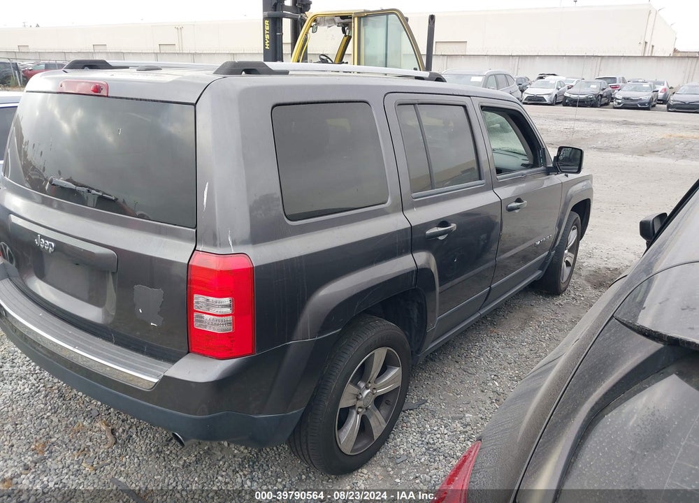 2017 JEEP PATRIOT HIGH ALTITUDE FWD VIN: 1C4NJPFA0HD152926
