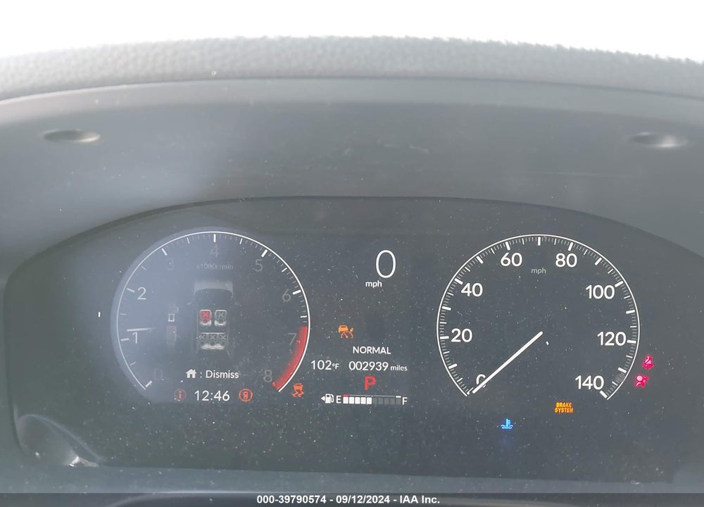 2024 HONDA HR-V VIN: 3CZRZ2H51RM745935