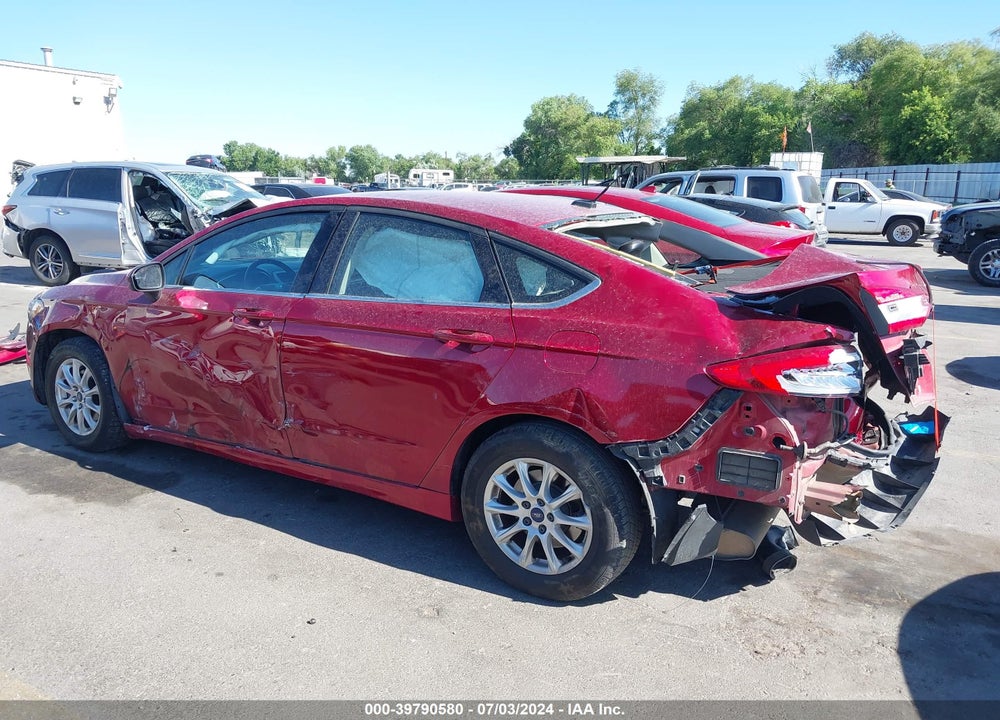 2017 FORD FUSION SE VIN: 3FA6P0HD5HR257749