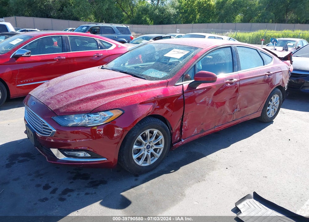 2017 FORD FUSION SE VIN: 3FA6P0HD5HR257749
