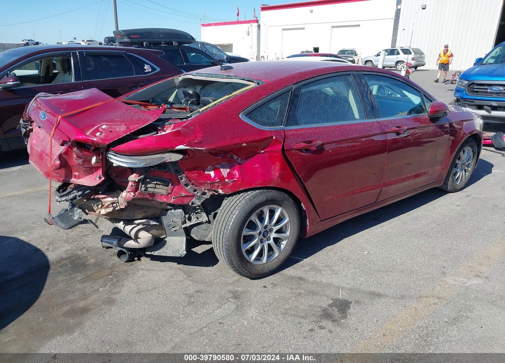 2017 FORD FUSION SE VIN: 3FA6P0HD5HR257749
