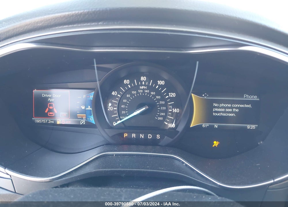 2017 FORD FUSION SE VIN: 3FA6P0HD5HR257749