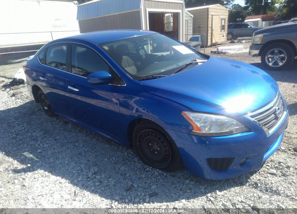 2013 NISSAN SENTRA SR VIN: 3N1AB7AP1DL636599