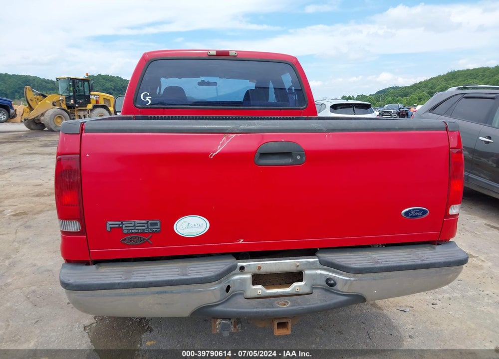2003 FORD F-250 VIN: 1FTNW21L53EC18919