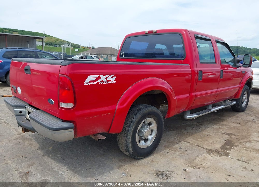 2003 FORD F-250 VIN: 1FTNW21L53EC18919