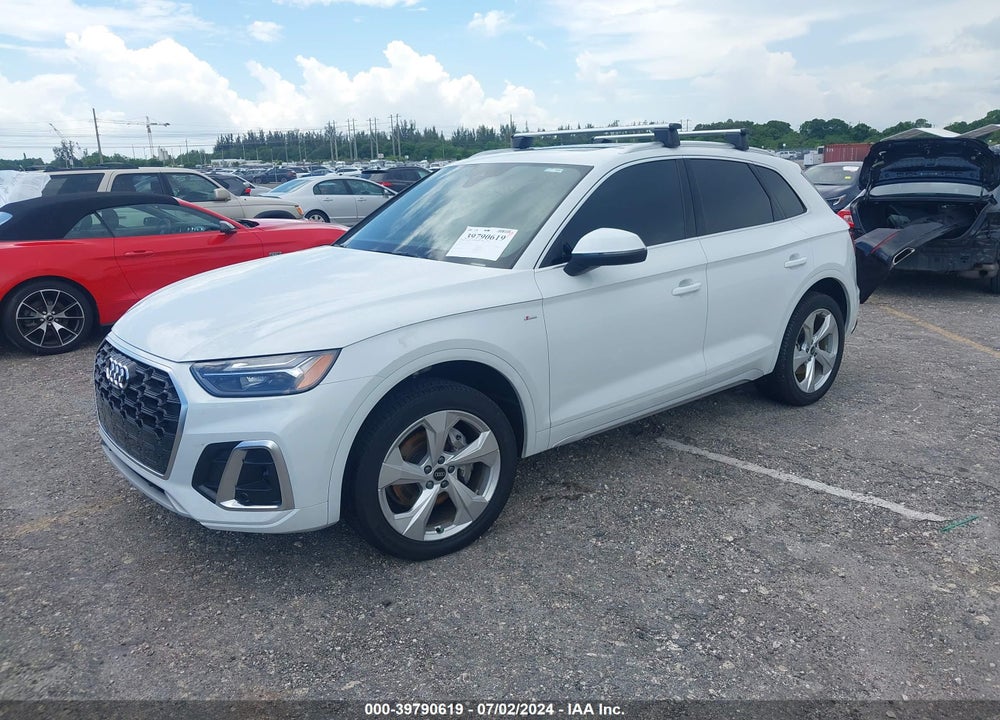 2023 AUDI Q5 PREMIUM PLUS 45 TFSI S LINE QUATTRO VIN: WA1EAAFY9P2176690
