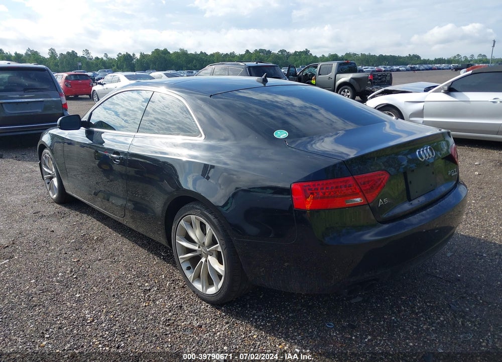 2013 AUDI A5 2.0T PREMIUM VIN: WAULFAFR5DA006171