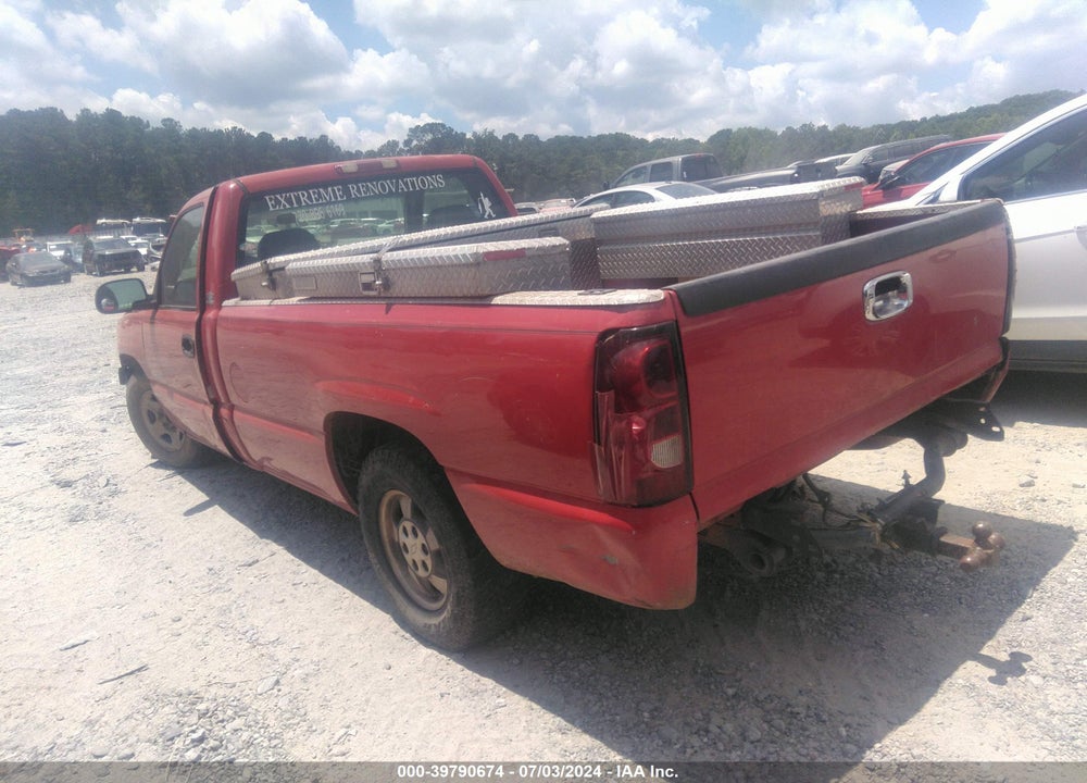 2001 CHEVROLET SILVERADO 1500 VIN: 1GCEC14W11Z243511