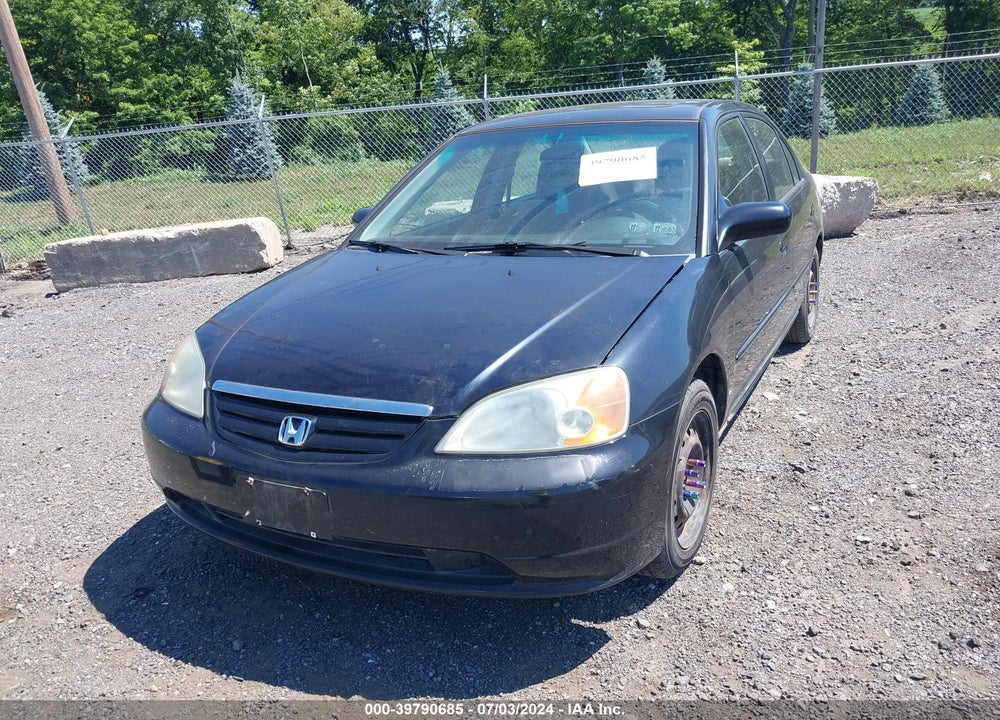 2002 HONDA CIVIC EX VIN: 2HGES26772H600319